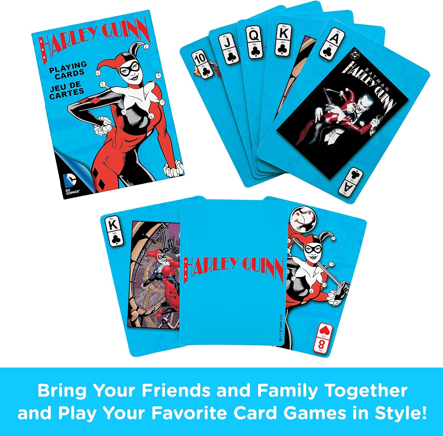 Aquarius DC Comics Harley Quinn Playing Cards