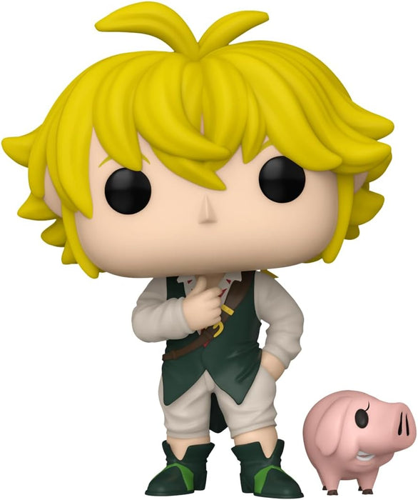 Funko POP! & Buddy: Seven Deadly Sins - Meliodas With Hawk - Collectable Vinyl Figure - Official Merchandise - Toys for Kids & Adults - Anime Fans - Model Figure for Collectors