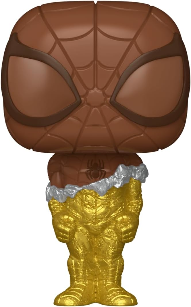 Funko POP! Marvel: Spider - Spider-Man - Man - Easter Chocolate - Marvel Comics - Collectable Vinyl Figure - Gift Idea - Official Merchandise - Toys for Kids & Adults - Comic Books Fans