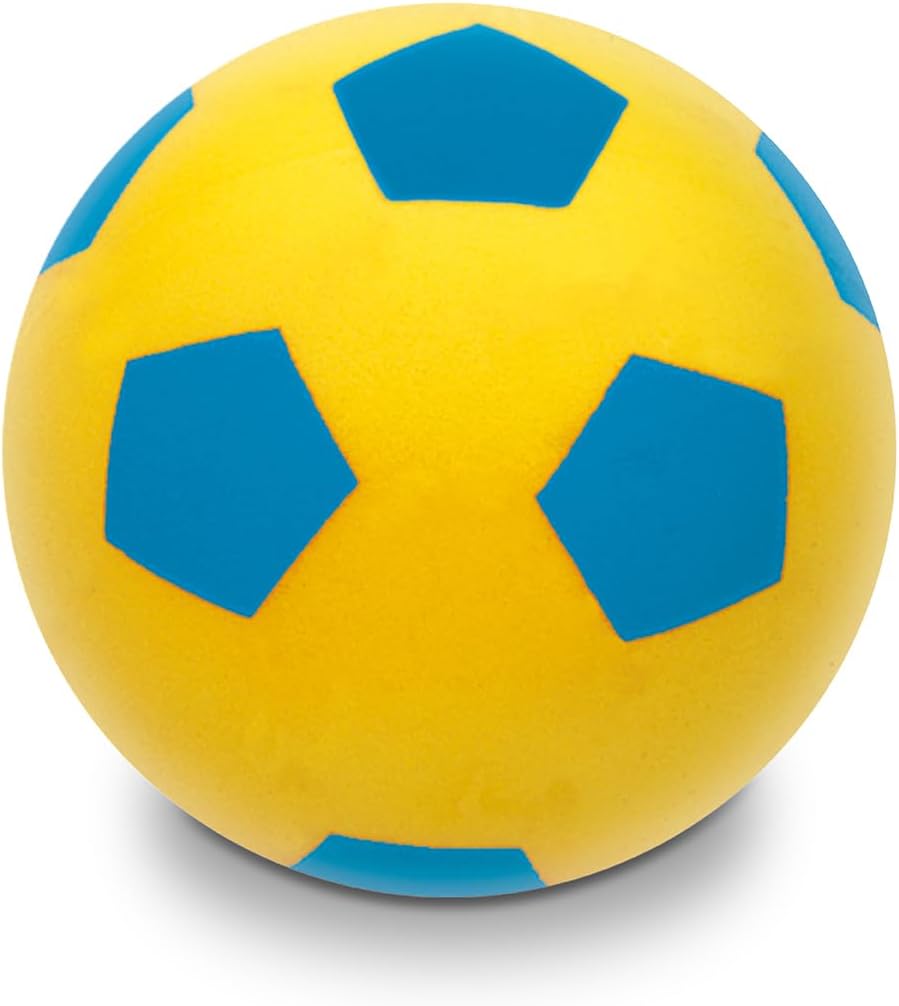 Mondo Toys – Soft Ball 140 – sponsbal met diameter 14 cm – 1 zachte bal – gesorteerde kleuren – 07851