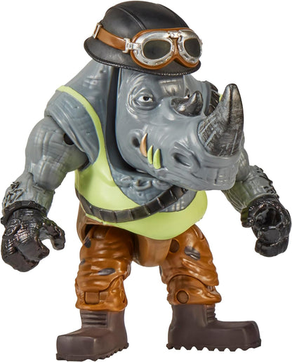 Teenage Mutant Ninja Turtles 83447 Mutant Mayhem Chopper Cycle with Exclusive Rocksteady Figure. Ideal Present for Boys 4 to 7 Years and TMNT Fans