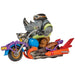 Teenage Mutant Ninja Turtles 83447 Mutant Mayhem Chopper Cycle with Exclusive Rocksteady Figure. Ideal Present for Boys 4 to 7 Years and TMNT Fans