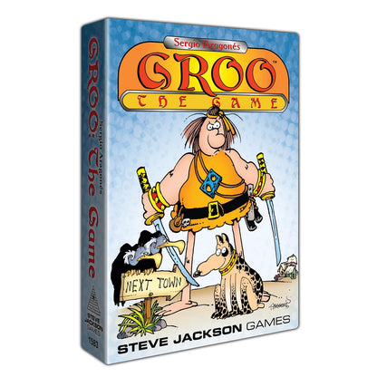 Steve Jackson Games | Groo: The Game | Tactical Game of Chaos and Comedy 3 to 6 Players | Ages 10 and Up | English | Fun for Family Game Nights or Casual Gatherings
