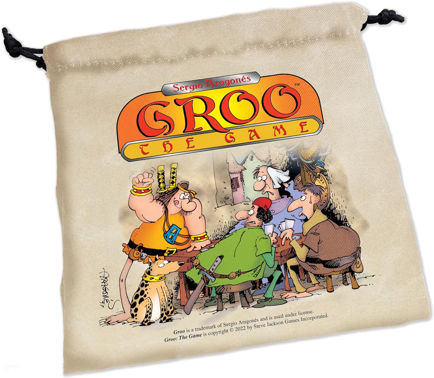 Steve Jackson Games | Groo: The Game | Tactical Game of Chaos and Comedy 3 to 6 Players | Ages 10 and Up | English | Fun for Family Game Nights or Casual Gatherings