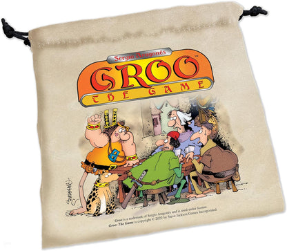 Steve Jackson Games | Groo: The Game | Tactical Game of Chaos and Comedy 3 to 6 Players | Ages 10 and Up | English | Fun for Family Game Nights or Casual Gatherings