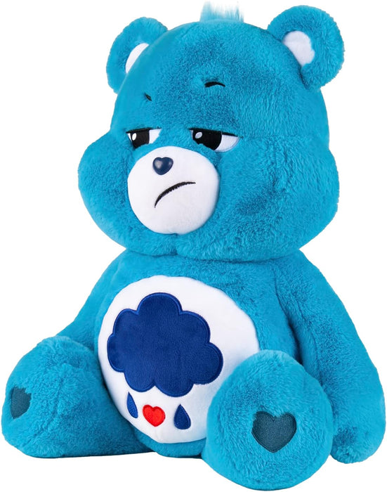 Care Bears 60cm Jumbo Plush - Grumpy, Collectible Cute Soft Toy, Cuddly Toy for Boys and Girls, Large Teddy Plushy for Children Ages 4 5 6 7 +