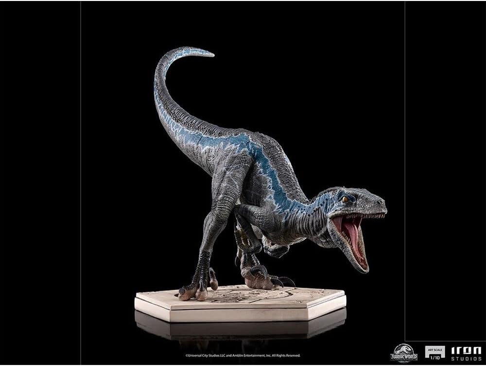 JURASSIC WORLD FALLEN KINGDOM - Blue - Statuette ArtScale 1/10 19cm