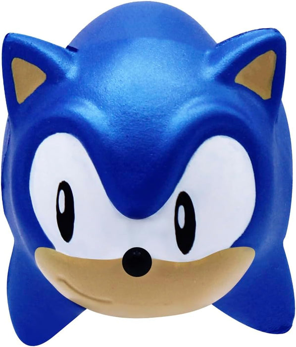 Just Toys LLC Sonic the Hedgehog 5 Piece SquishMe Collectors Box, Small