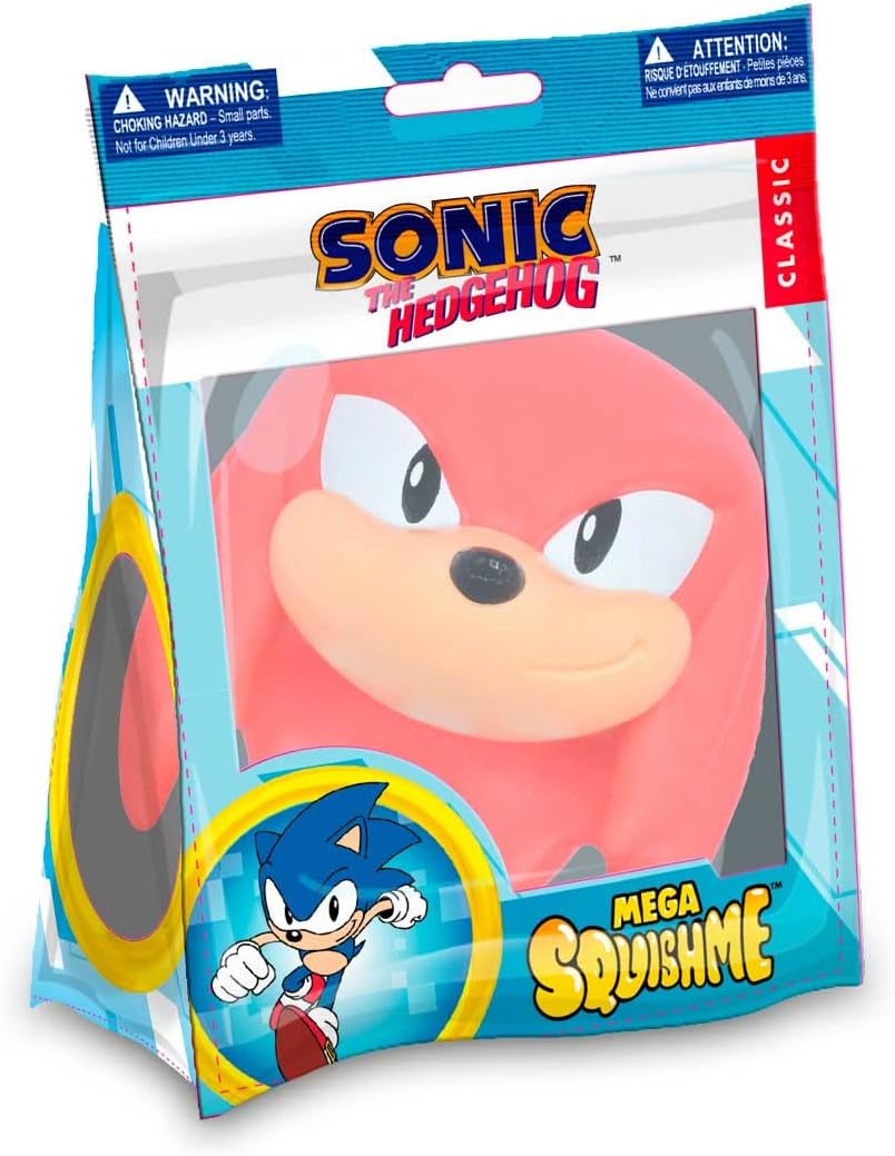 Just Toys LLC Sonic The Hedgehog Mega SquishMe - Knuckles