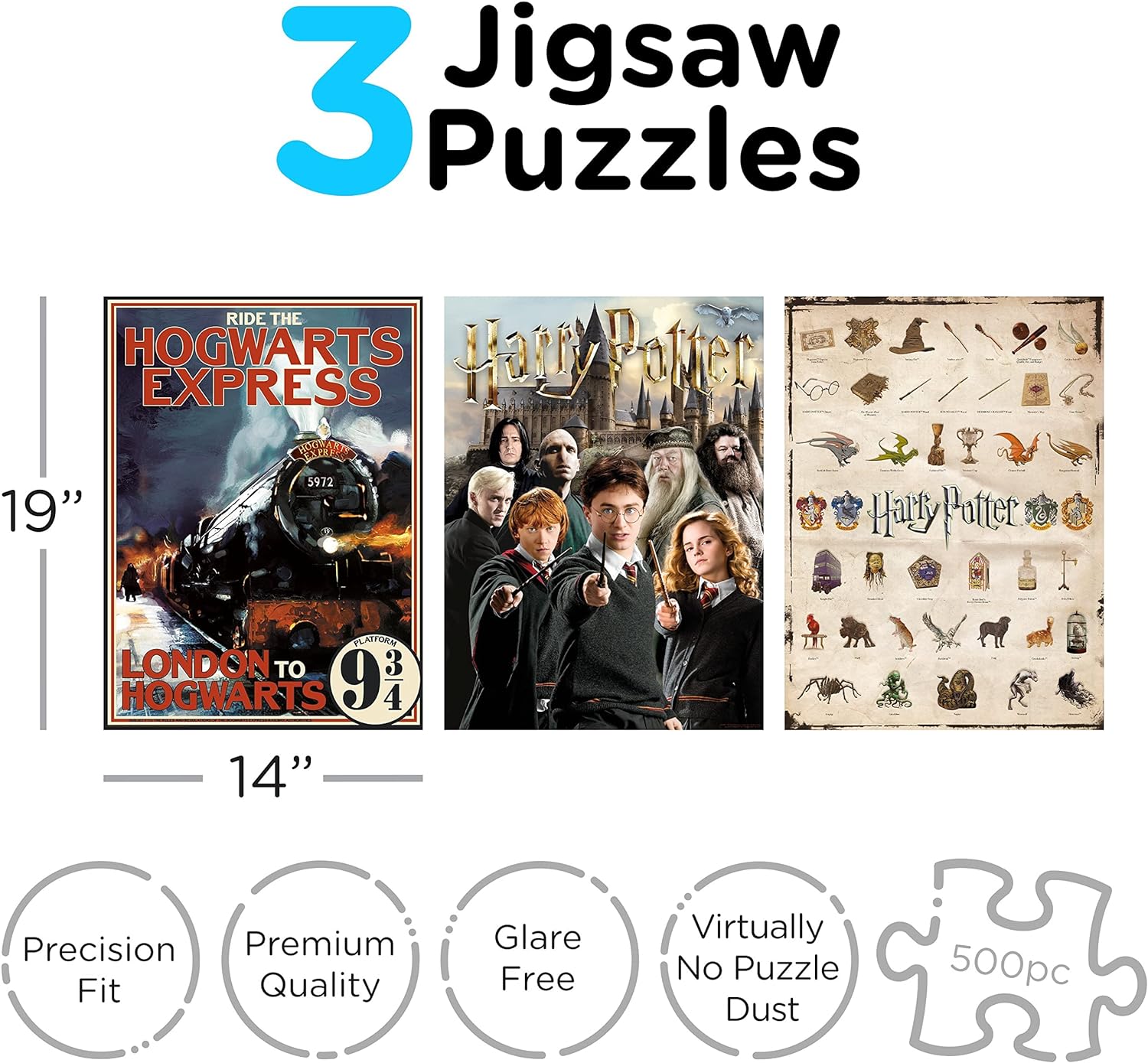 AQUARIUS 62001, 100%,Looking For,Merchandise, Harry,The Perfect,The Ultimate Puzzles