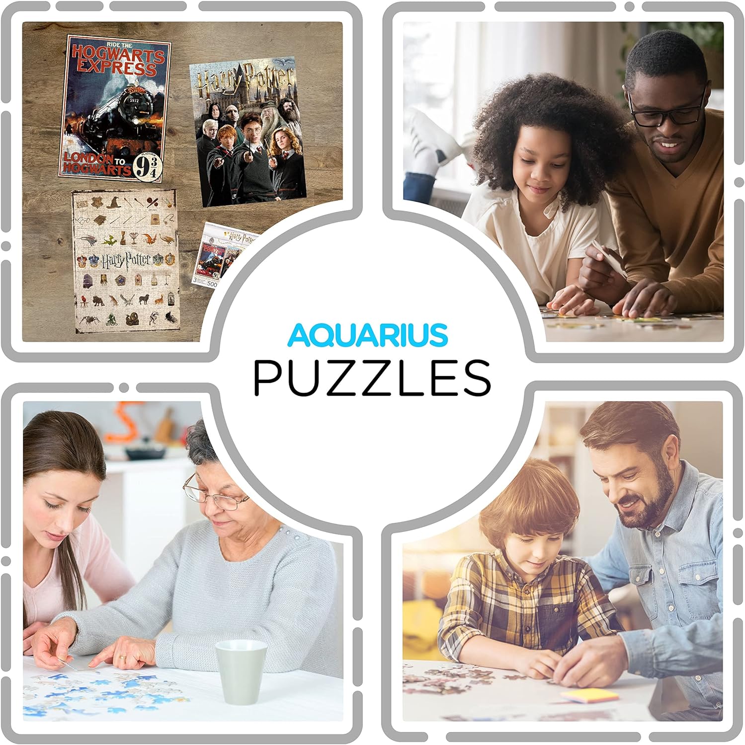 AQUARIUS 62001, 100%,Looking For,Merchandise, Harry,The Perfect,The Ultimate Puzzles