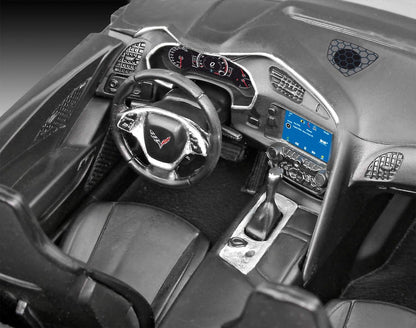 Revell-2014 Stingray, Escala 1:25 Corvette Kit de Modelos de plástico, Multicolor, 1/25 (Revell 07449 7449