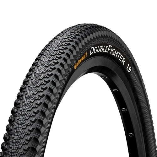 Continental Doublefighter III Tyre Wire Bead Black/Black 26X1.90"