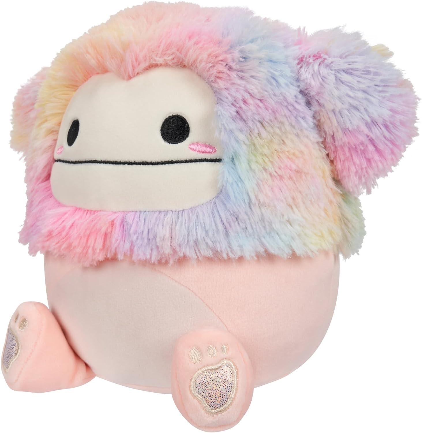 Squishmallows SQCR05371 - Peluche ufficiale Jazwares Diane di Bigfoot, 19 cm, morbido peluche Diane Il Pesca Bigfoot