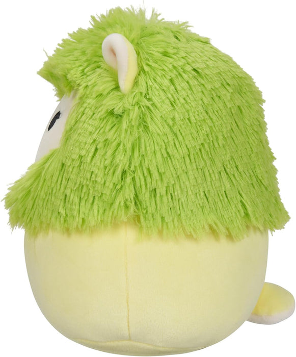 Squishmallows SQCR05374 7.5-Inch-Cavaleri The Lime Green Alpaca, Multicolour
