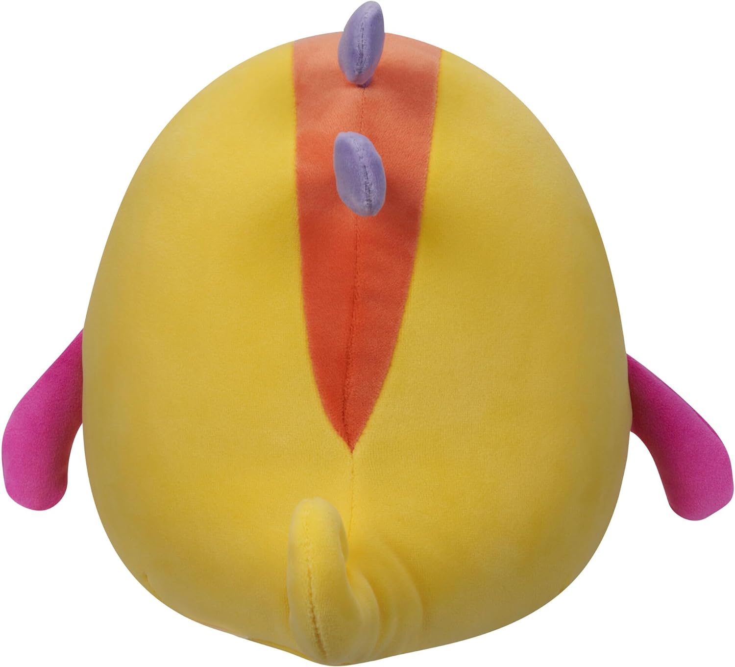 Squishmallows SQCR05375 - Leif El dragón de mar Amarillo con Vientre a Rayas, 7.5 Pulgadas, Multicolor