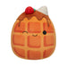 Squishmallows SQCR05376 7.5-Inch-Weaver The Waffle with Strawberries and Whipped Cream, Multicolour