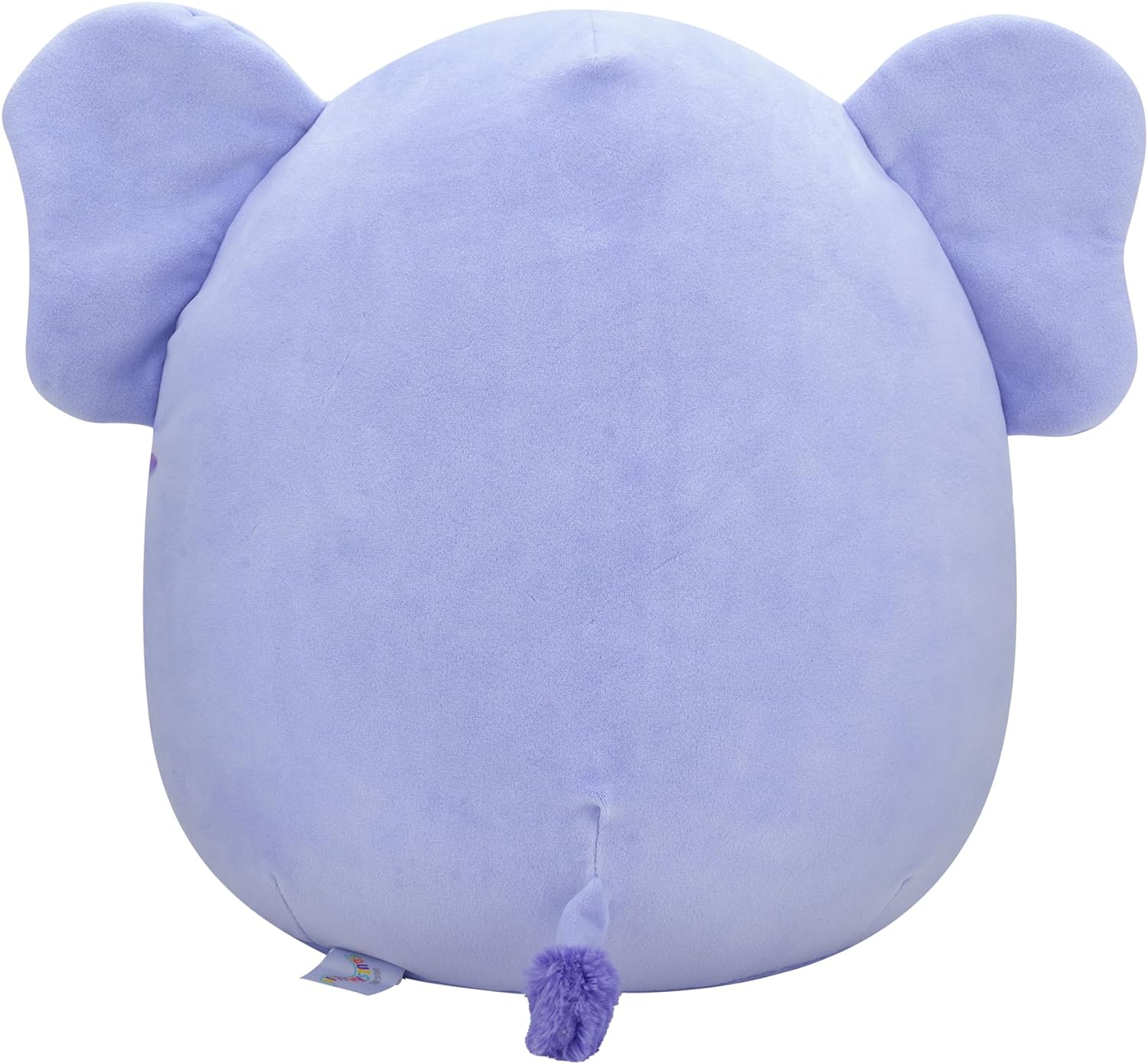 Squishmallows SQCR05378 7.5-Inch-Anjali The Purple Elephant with Flower Pin, Multicolour