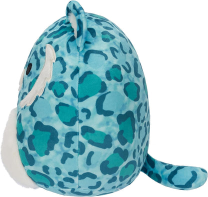 Squishmallows SQCR05381 7.5-Inch-Griffin The Aqua Saber-Tooth Tiger, Multicolour