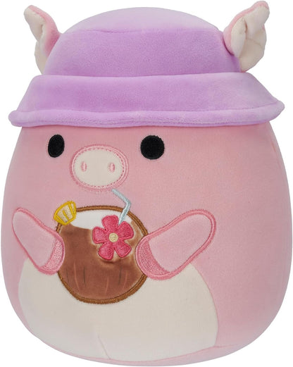 Squishmallows - 19 Cm P18 Plush - Peter The Pink Pig