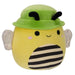 Squishmallows 7.5 Inch Plush, Sunny The Bee Add Squad, Ultrasoft Stuffed Animal Toy, Official Kellytoy Plush