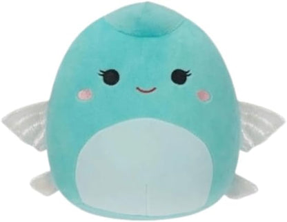 Squishmallows 7.5 Inch Plush, Bette The Flying Fish Add Squad, Ultrasoft Stuffed Animal Toy, Official Kellytoy Plush