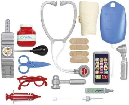 Écoiffier-S7157906 Maletín Medico de 17 Piezas, Multicolor, (Simba Toys 251