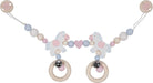 Goki 65234 Pram Chain Horses, Pastel Colours, Small
