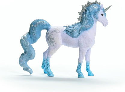 schleich 70823 BAYALA Flowy Unicorn Mare Figurine for ages 5+, Black