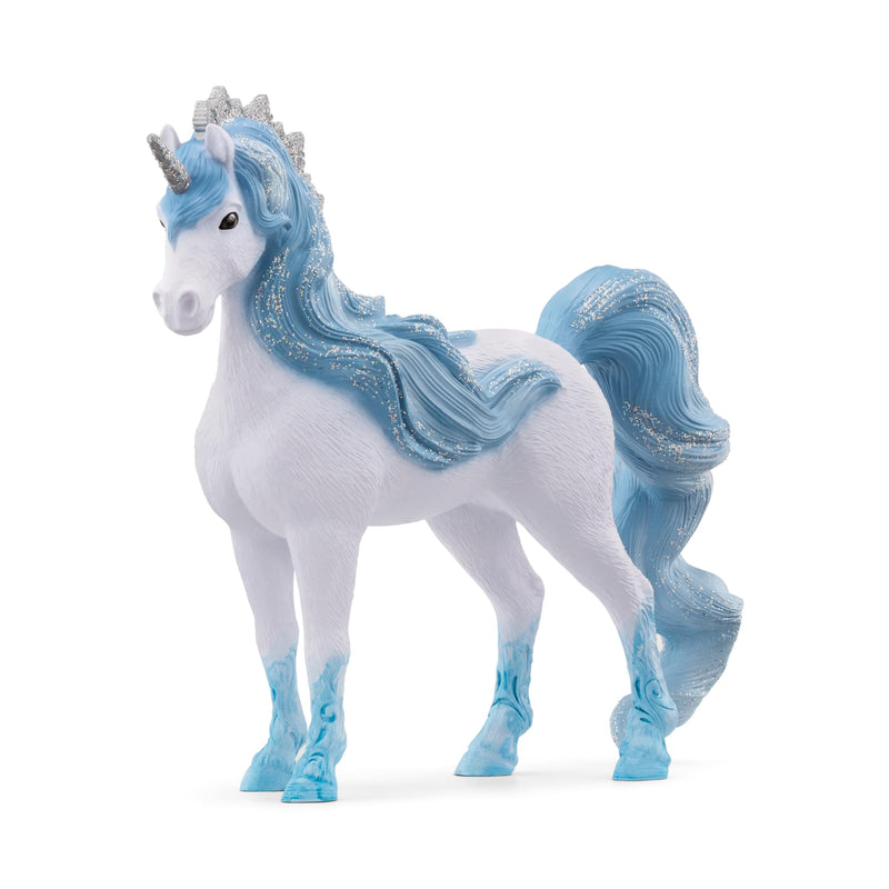 schleich 70823 BAYALA Flowy Unicorn Mare Figurine for ages 5+, Black