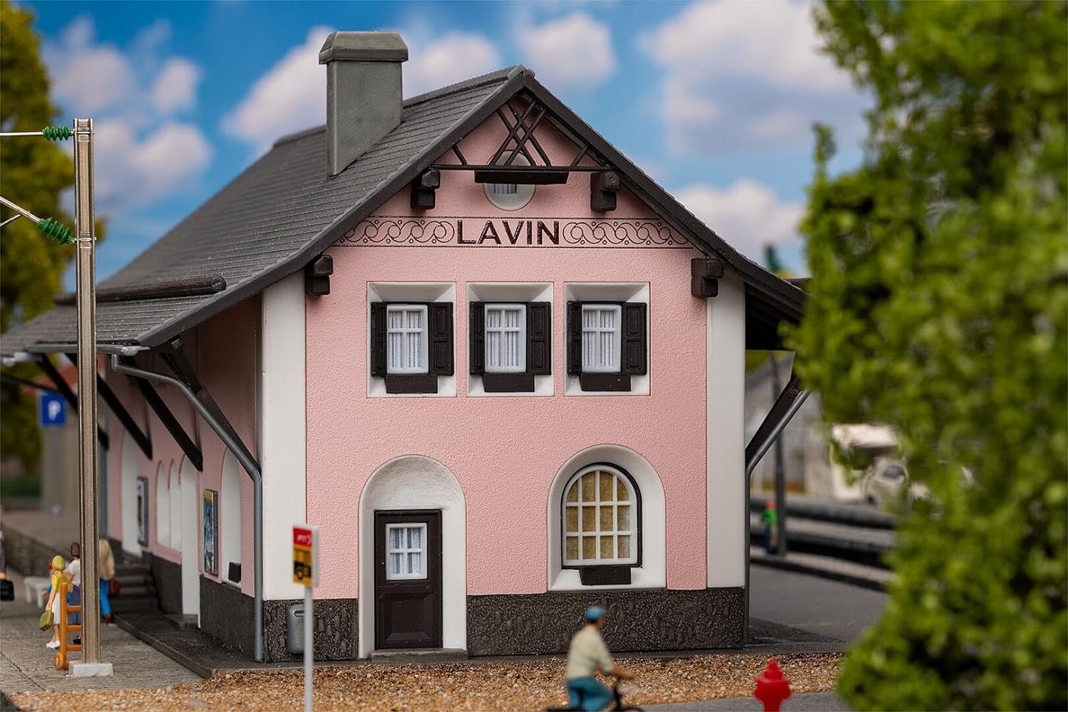 Faller Lavin Station Kit Set III FA110134 HO Gauge