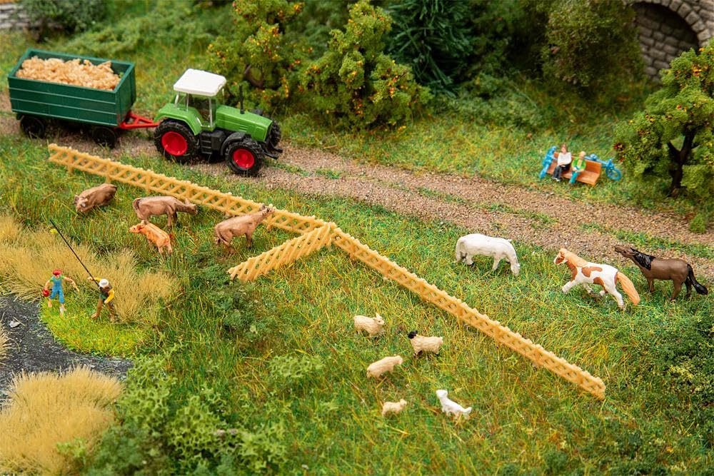 Faller Farm Animals (12) Figure Set N Gauge FA155911