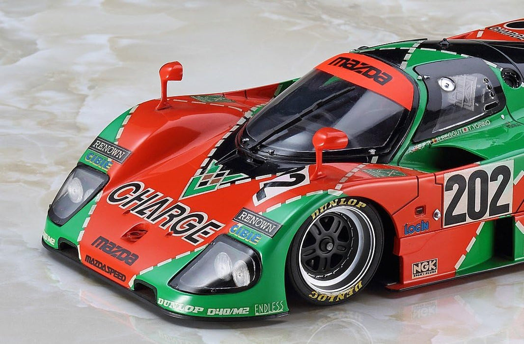 Hasegawa HA20312 1/24 Charge Mazda 767B Plastic Model Kit, Multi