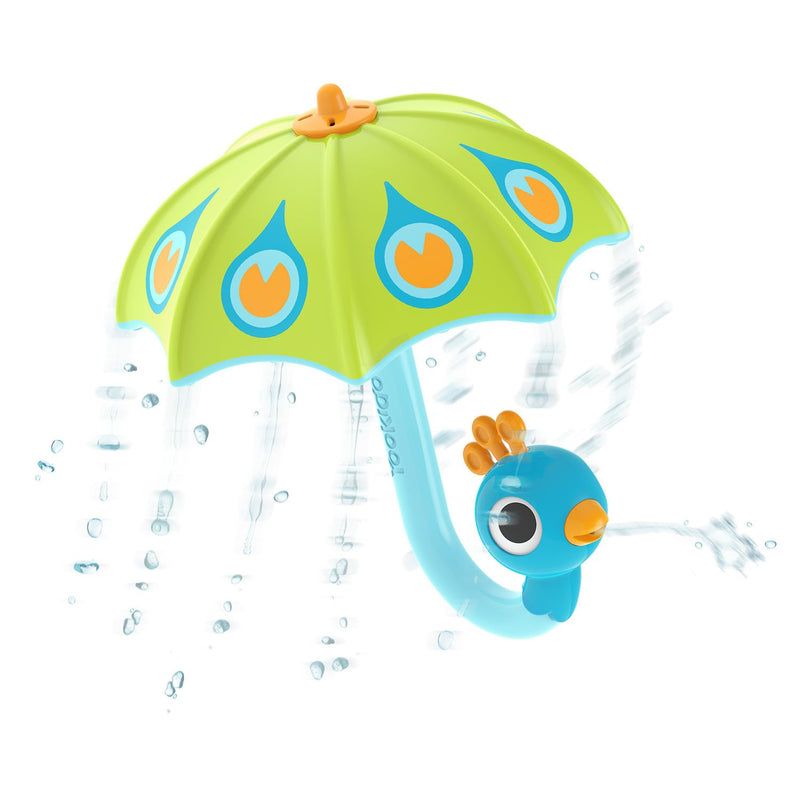 Yookidoo - Fill 'N' Rain Peacock Umbrella - Green - (YO40223