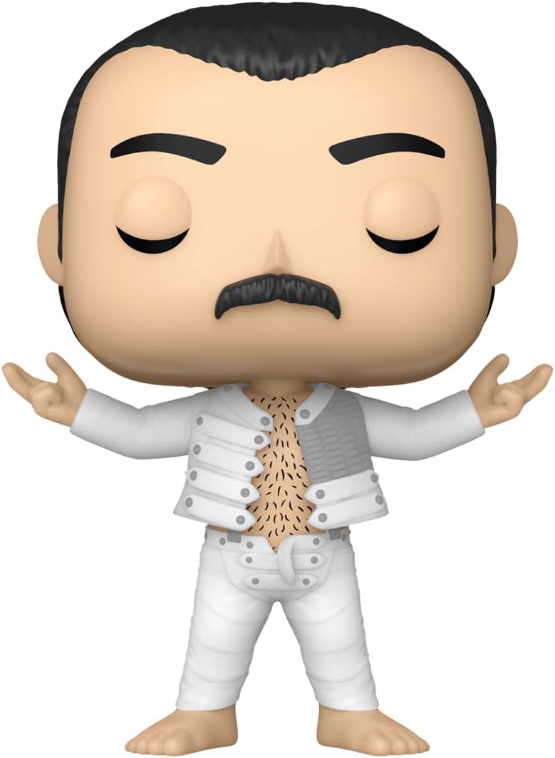 Funko POP! Rocks: Queen - Freddie Mercury - (I Was Born to Love You) - Collectable Vinyl Figure - Official Merchandise - Toys for Kids & Adults - Music Fans