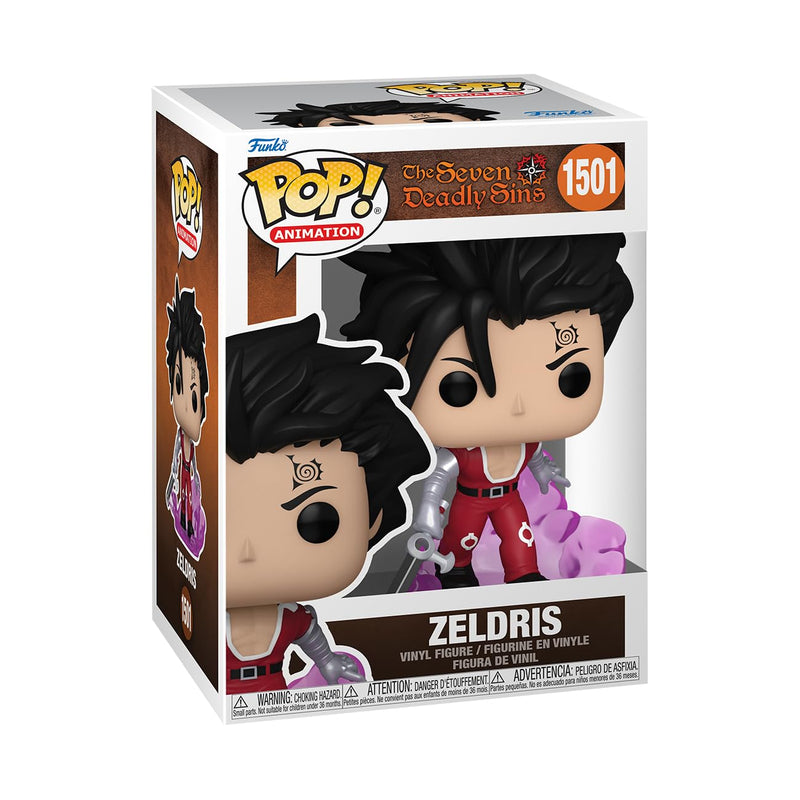 Funko Pop! Animation: Seven Deadly Sins - Zeldoris - Zeldris - Figura de Vinilo Coleccionable - Juguetes para Niños y Adultos - Fans del Anime - Figura Modelo para Coleccionistas
