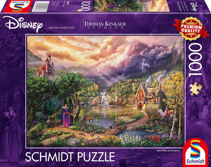 Schmidt- Thomas Kinkade Blancanieves Rompecabezas, Dibujos Animados, Multicolor, 1000 Piezas (CSG58037