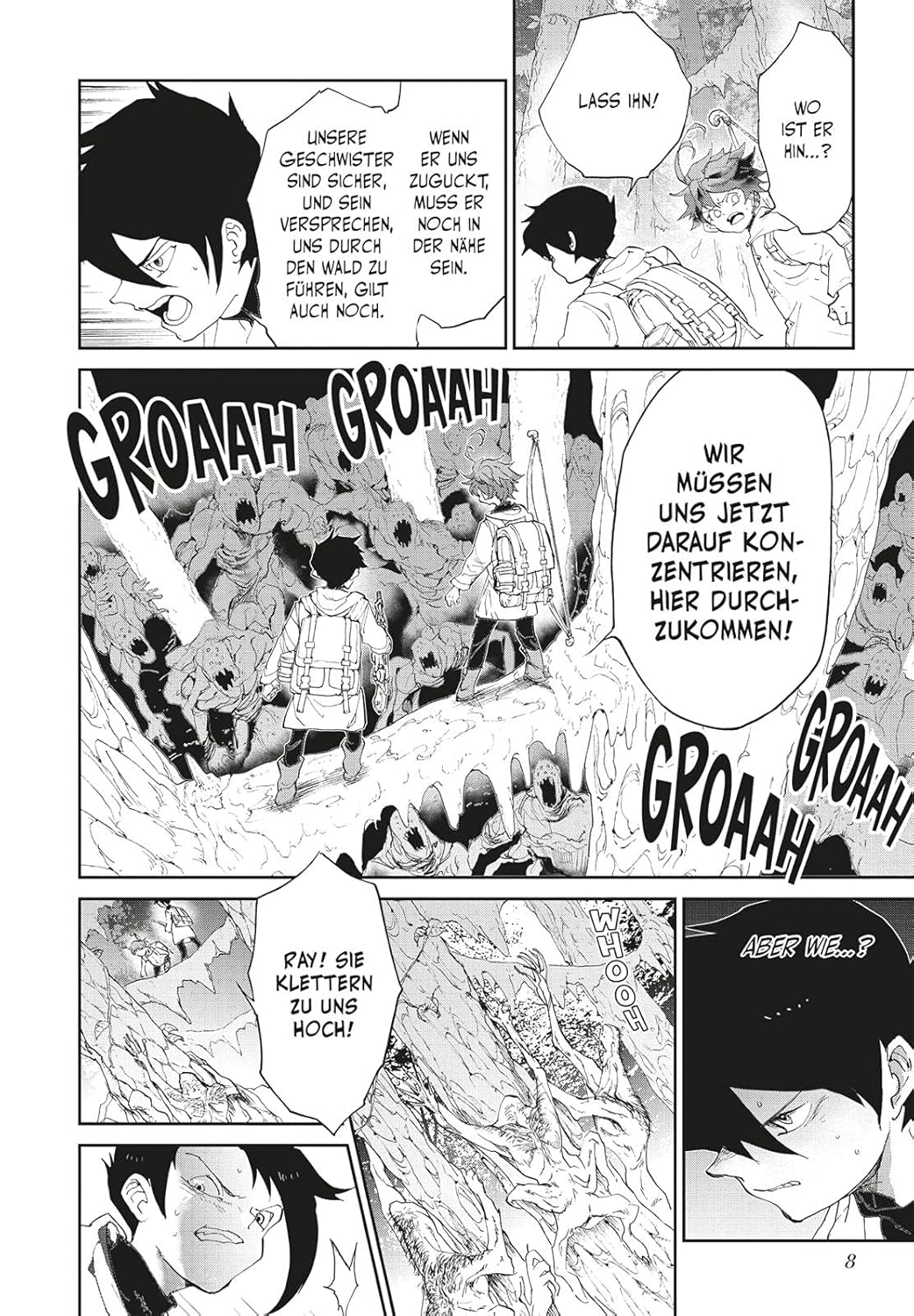 The Promised Neverland 8: Ein aufwühlendes Manga-Horror-Mystery-Spektakel!