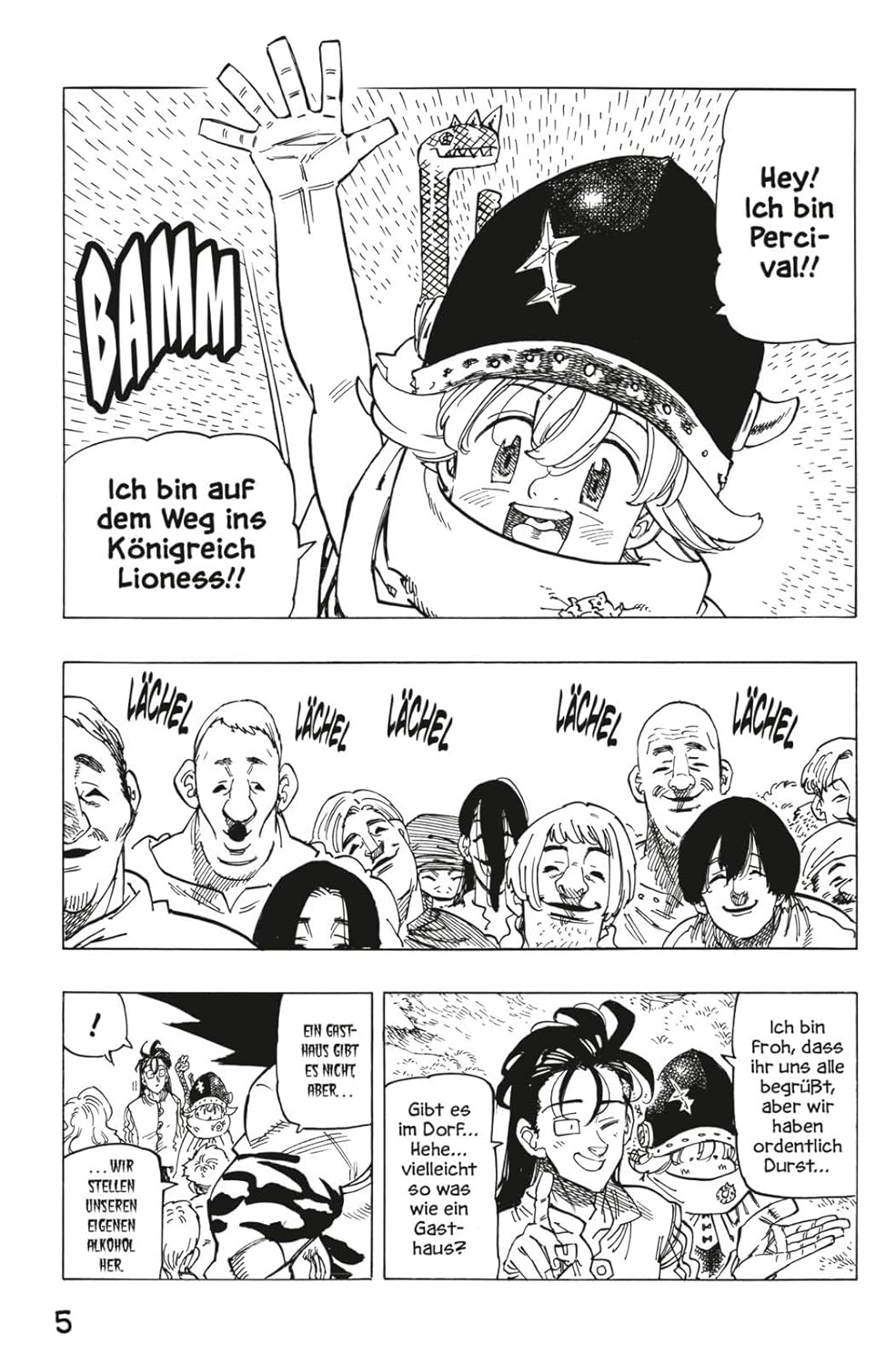 Seven Deadly Sins: Four Knights of the Apocalypse 5: actionreiche Fantasy-Abenteuer um die Vier Ritter der Apokalypse (5