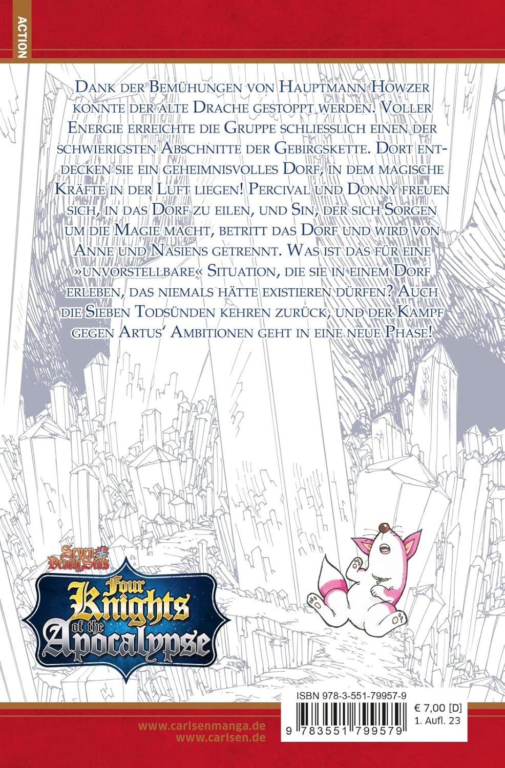Seven Deadly Sins: Four Knights of the Apocalypse 5: actionreiche Fantasy-Abenteuer um die Vier Ritter der Apokalypse (5