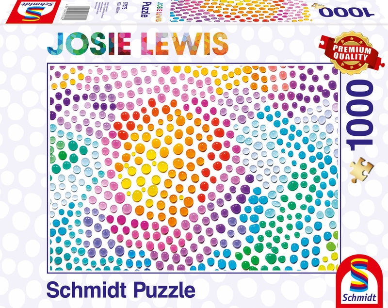 Puzzle 1000 pièces : Bulles de savon colorées