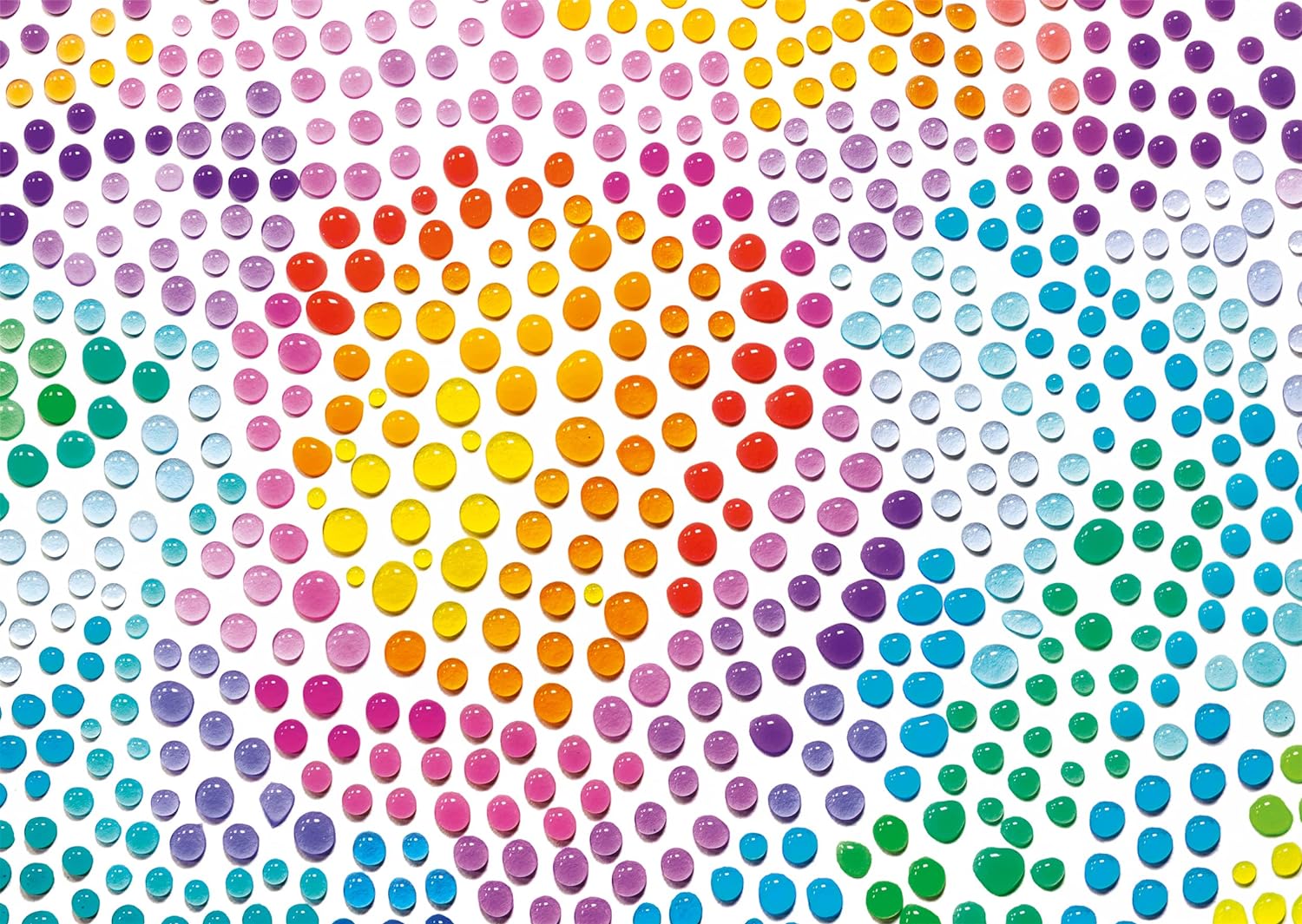 Puzzle 1000 pièces : Bulles de savon colorées