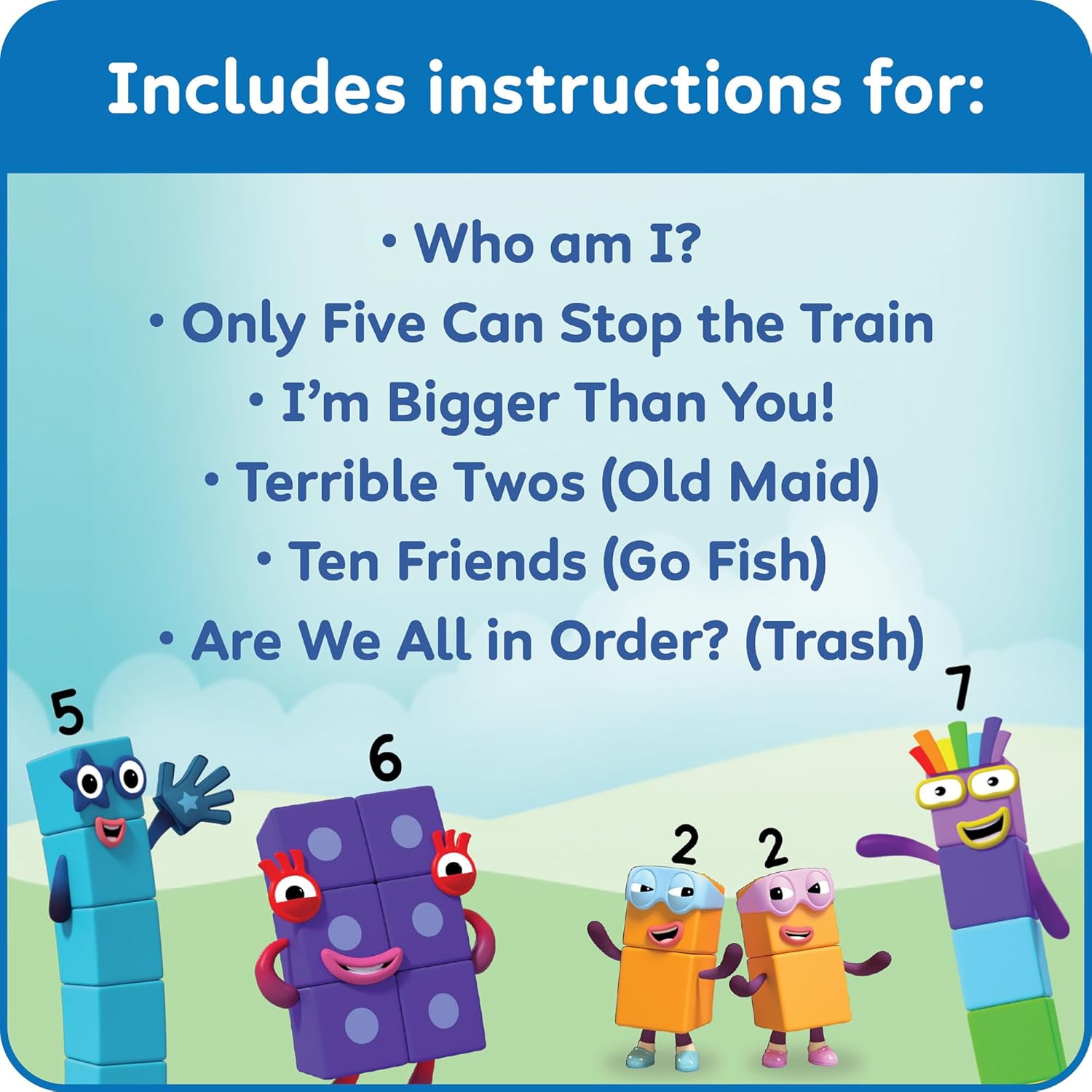 Numberblocks Playing Cards