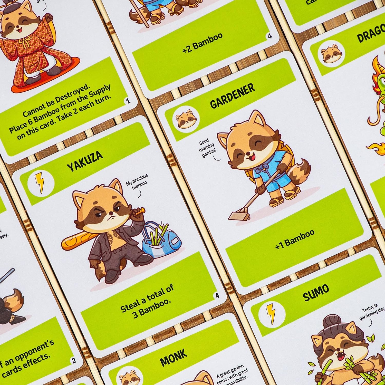 Synapses Games | Tanuki | Card Game | Ages +7 | 3-6 Players | 20 Minutes Playing Time