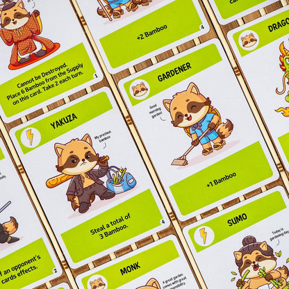 Synapses Games | Tanuki | Card Game | Ages +7 | 3-6 Players | 20 Minutes Playing Time