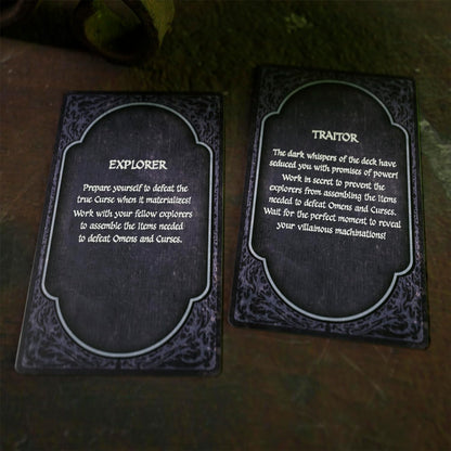Avalon Hill Betrayal Deck of Lost Souls Card Game, Tarot-Inspired Secret Roles Game - English Version, Blue