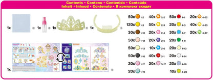Aquabeads Disney Princess Tiara Set, Art & Craft bead kit 31901
