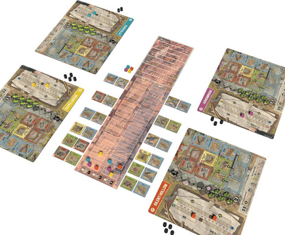 City of The Living by Trick Or Treat Studios, Strategy Board Game, for 2 to 4 Players and Ages 14+