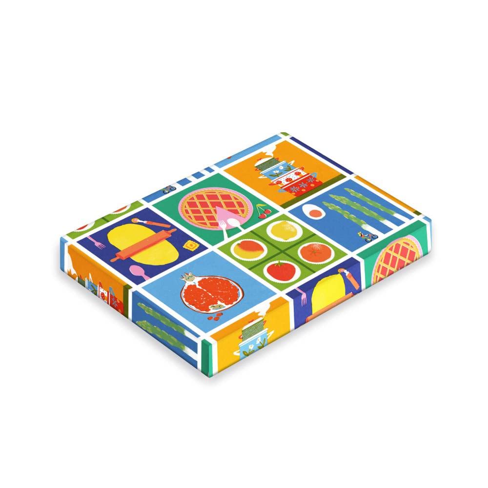 Cloudberries Yummies Puzzle - Modern 100 Piece Food Puzzle for Kids | Jigsaw Puzzles for 6+ Year Olds | Large Piece Jigsaw Puzzles for Kids (Also Suitable as Large Piece Puzzles for Adults