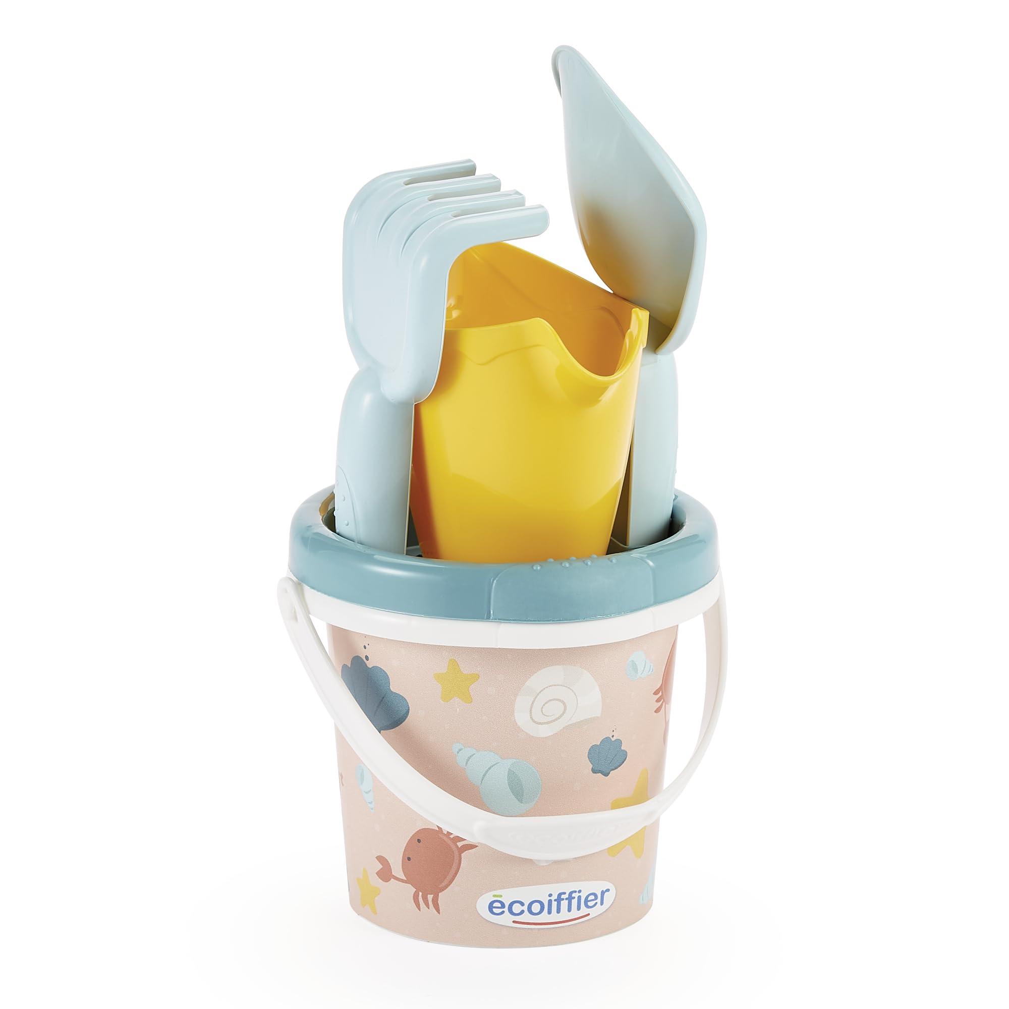 Ecoiffier- Cubo 12 CM Completo PACÍFICO, Multicolor (Smoby 7600000306)